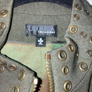 Juliana Collection - size 8 jacket olive green